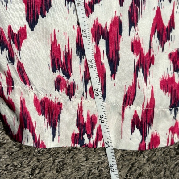 Scotch and soda gia purple floral print wide leg trousers size medium 29 - Picture 15 of 16